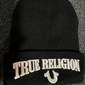 COPY - True Religion Beanie Like new Worn once ! New